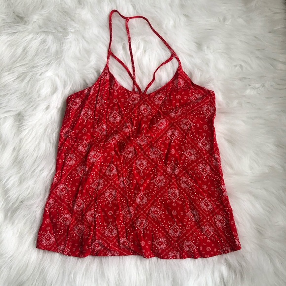 Bandana print tank top - Picture 2 of 5